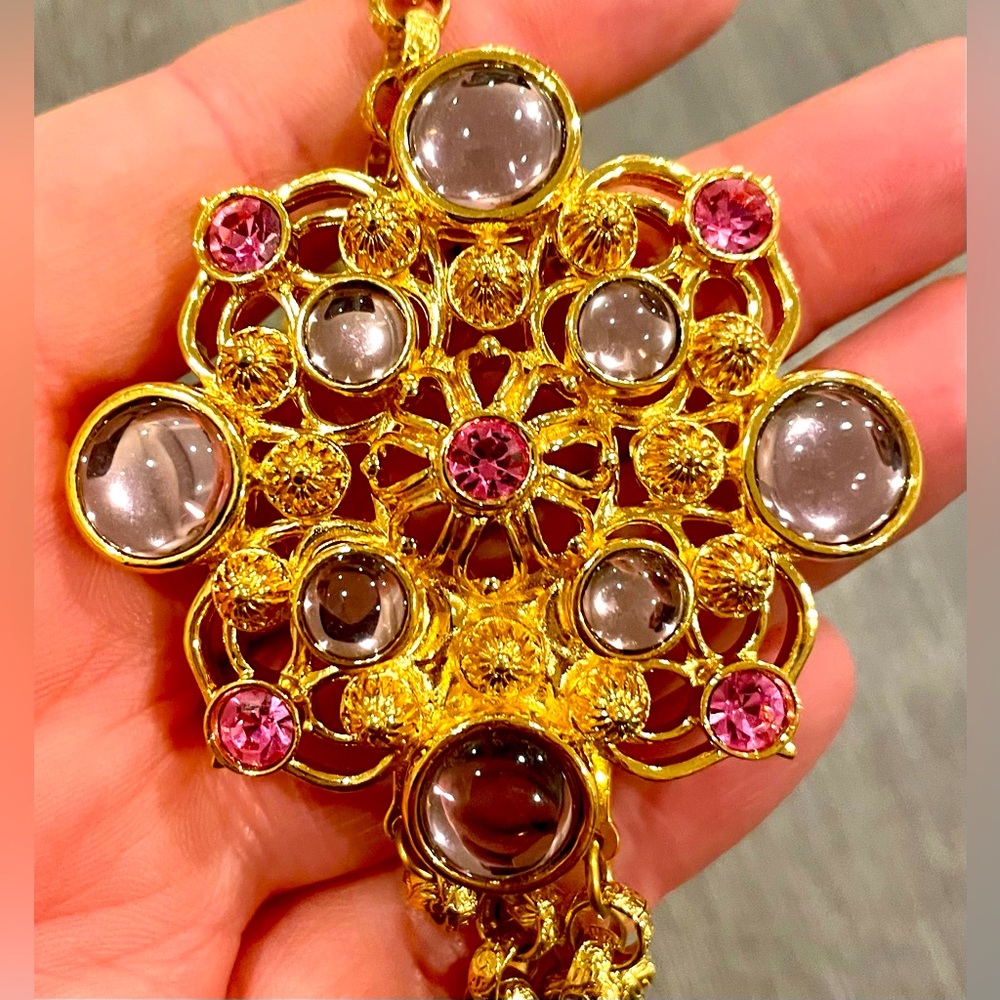 Stunning Vintage Barrera for Avon Statement Necklace